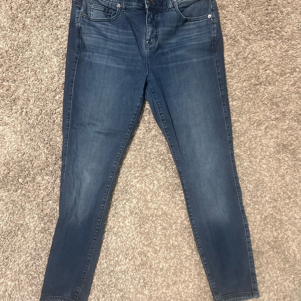Torrid Dark Blue Skinny Jeans